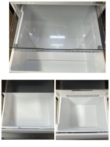 Hisense冷蔵庫 HR-D295KBの型番ラベル